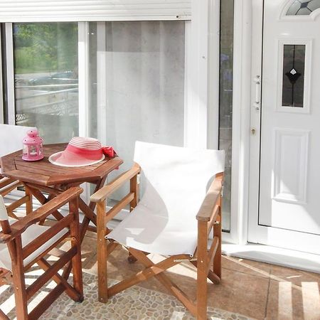 Nereids Apartments And Studios Chrysi Ammoudia Bagian luar foto